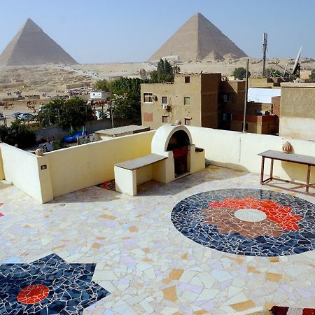 Pyramids Loft Homestay Kafret el-Gabal Eksteriør bilde