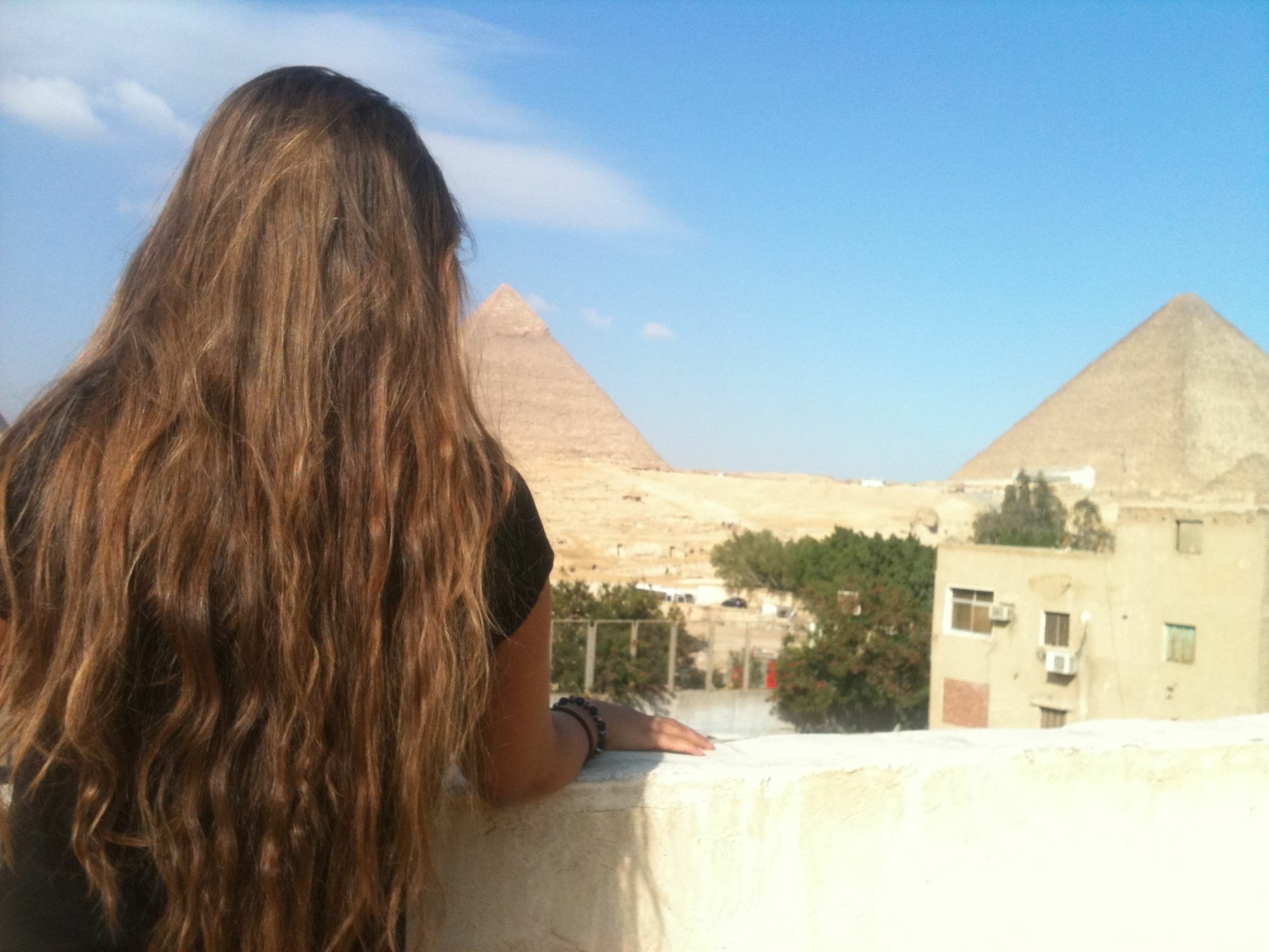 Pyramids Loft Homestay Kafret el-Gabal Eksteriør bilde